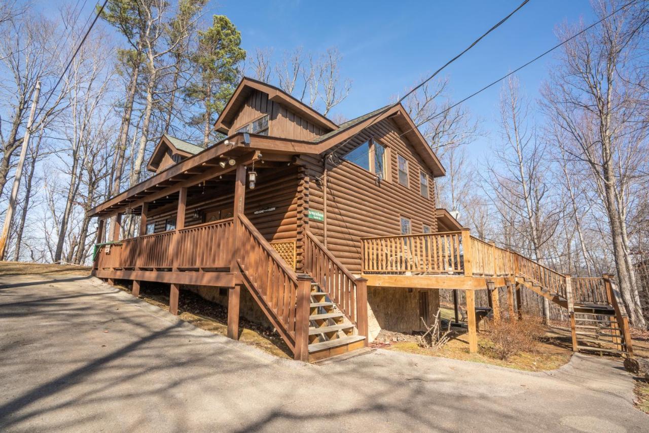 Comfort Cabin Bearway To Heaven W Private Hot Tub Pigeon Forge Exterior foto